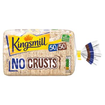Kingsmill No Crusts 50/50 Bread 400g