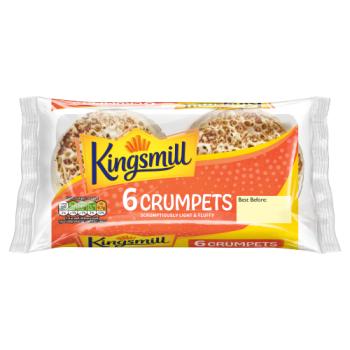 Kingsmill 6 Crumpets