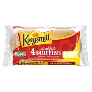 Kingsmill Breakfast 4 Muffins