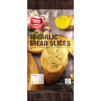 Farmer Jack's Garlic Bread Slices 10pk PM £1.69 