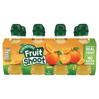 Robinsons Fruit Shoot Orange 8 x 200ml