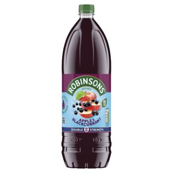 Robinsons Double Strength Apple & Blackcurrant No Added Sugar Fruit Squash 1.75L