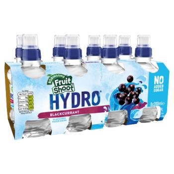 Fruit Shoot Hydro Blackcurrant Kids Water Drink 8 X 200ml