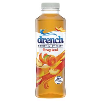 Drench Tropical Peach and Mango Still Juice Drink 500ml