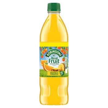 Robinsons Orange & Pineapple No Added Sugar Squash PMP 900ml