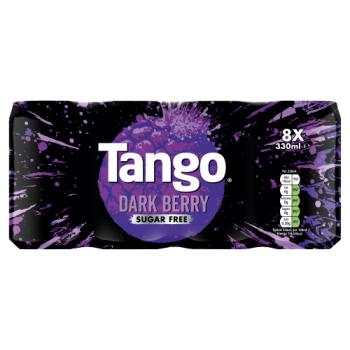 Tango Dark Berry Sugar Free Can 8 x 330ml