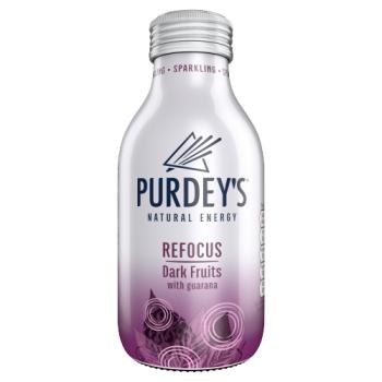 PURDEY'S Natural Energy Refocus Sparkling Dark Fruits with Guarana 330ml