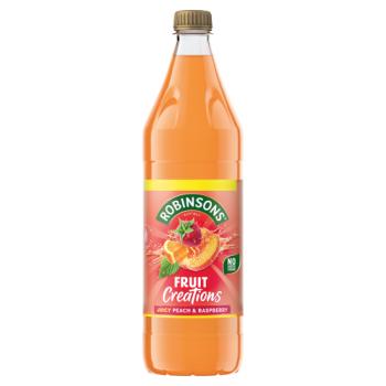 Robinsons Fruit Creations Juicy Peach & Raspberry 750ml
