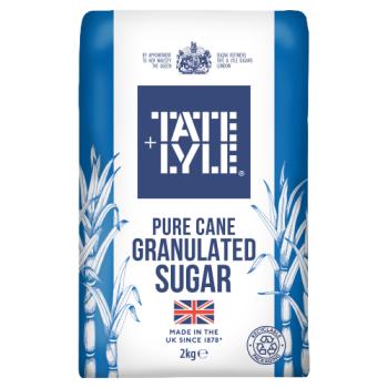 Tate & Lyle Pure Cane Granulated Sugar 2kg