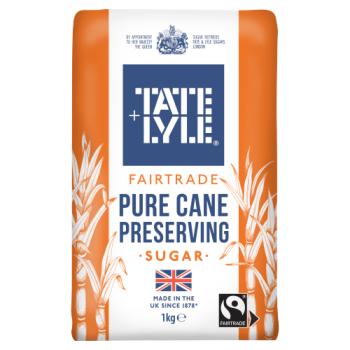 Tate & Lyle Fairtrade Pure Cane Preserving Sugar 1kg