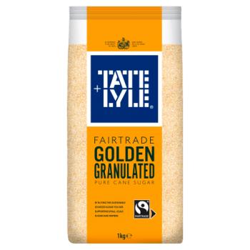 Tate & Lyle Fairtrade Golden Granulated Pure Cane Sugar 1kg