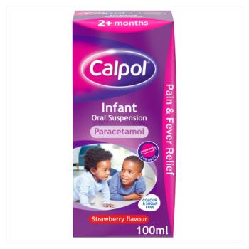 Calpol Infant Oral Suspension Paracetamol For 2+ Months 100ml