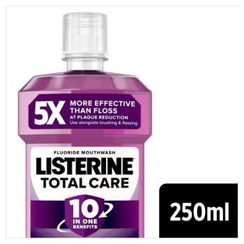 Listerine Total Care 10-in-1 Benefit Mouthwash (250ml Bottle)