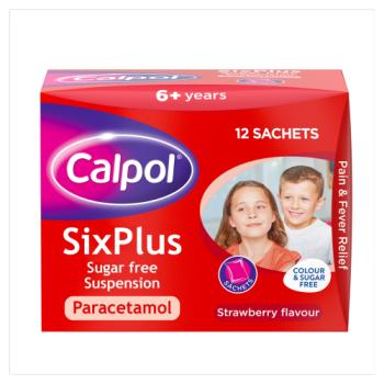 Calpol Six Plus Sugar Free Suspension