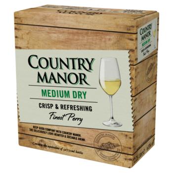 Country Manor Medium Dry Finest Perry 2.25 Litre