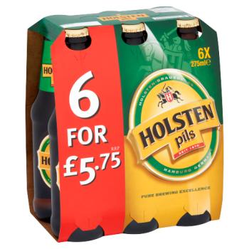 Holsten Pils 6 X 275ml