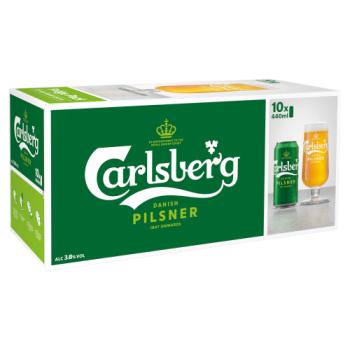 Carlsberg Danish Pilsner 10 x 440ml