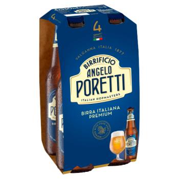 BIRRIFICIO ANGELO PORETTI Lager Beer 4 x 330ml Bottles