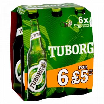 Tuborg 6pk Pmp £5.75