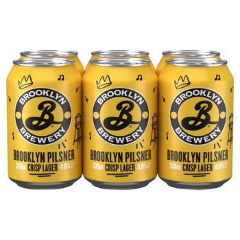 Brooklyn Brewery Brooklyn Pilsner Crisp Lager 6x330ml