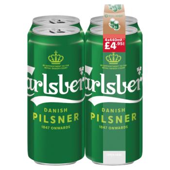 Carlsberg Pilsner 4pk Pm 4.95
