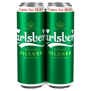 Carlsberg Danish Pilsner 4 x 568ml