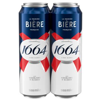 Kronenbourg 1664 Bière Blonde 4 x 568ml