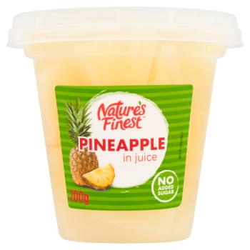 Nature's Finest Pineapple in Juice 200g