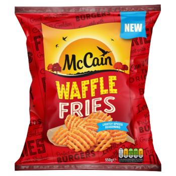 Mccain Waffle Fries 550g