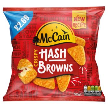 McCain Crispy Hash Browns 525g