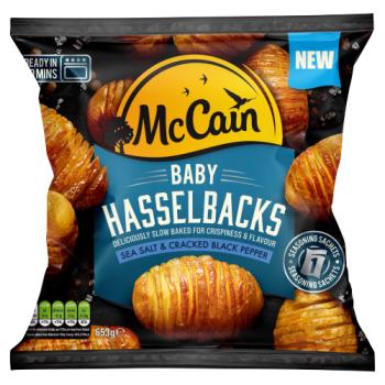 McCain Baby Hasselbacks Sea Salt & Cracked Black Pepper 653g