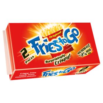 Fries To Go Crispy Fries in Minutes 2 x 90g