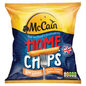 McCain Straight Home Chips 750g