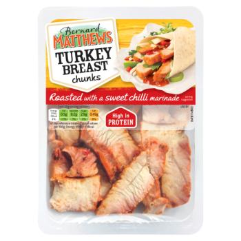 Bernard Matthews Sweet Chilli Turkey Breast Chunks 90g