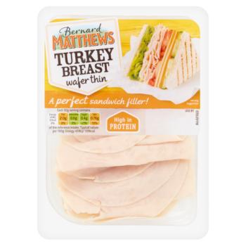 Bernard Matthews Turkey Breast Wafer Thin 120g