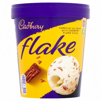 Cadbury Flake 99 Ice Cream Tub 480ml