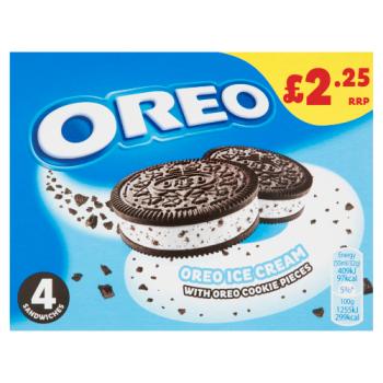 Oreo Ice Cream Sandwich 4x55ml
