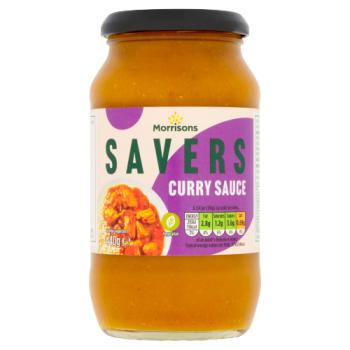 Morrisons Savers Curry Sauce 440g