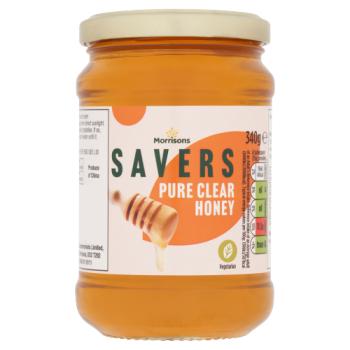 Morrisons Savers Pure Clear Honey 340g