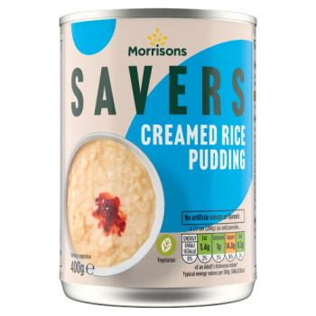 Morrisons Savers Creamed Rice Pudding 400g