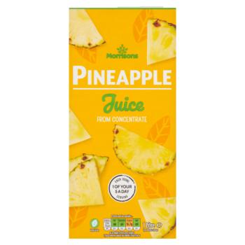 Morrisons Pineapple Juice from Concentrate 1 Litre