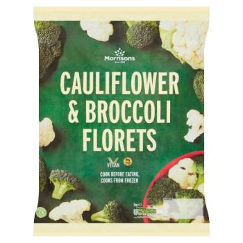 Morrisons Cauliflower & Broccoli Florets 1kg