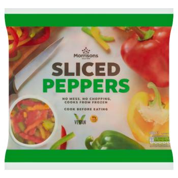 Morrisons Sliced Peppers 500g