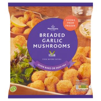 Morrisons Breaded Garlic Mushrooms 400g