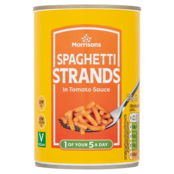 Morrisons Spaghetti in Tomato Sauce 395g