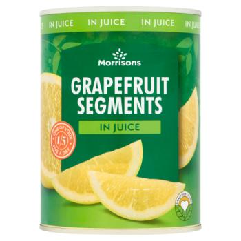 Morrisons Grapefruit Segments in Juice 540g
