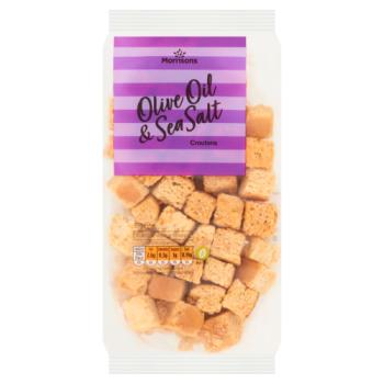 Morrisons Olive Oil & Sea Salt Croutons 95g