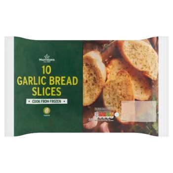 Morrisons 10 Garlic Bread Slices 260g