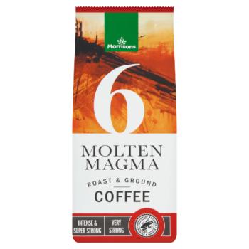 Morrisons Molten Magma Roast & Ground Coffee 227g