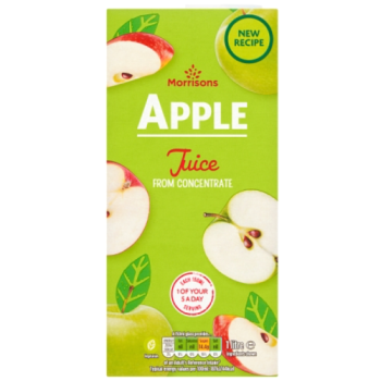 Morrisons Apple Juice from Concentrate 1 Litre